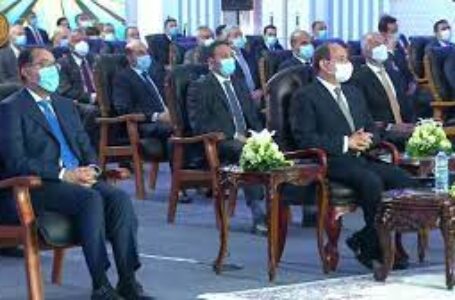 الرئيس السيسي يشهد افتتاح عدد من المشروعات القومية بقطاع الكهرباء بالصعيد