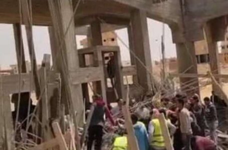 مصرع شخص وإصابة 8 في انهيار مسجد في بدر