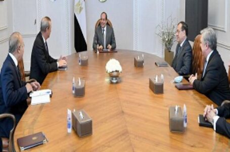 السيسي يستقبل مجلس إدارة شركة شيفرون الأمريكية للبترول في مصر