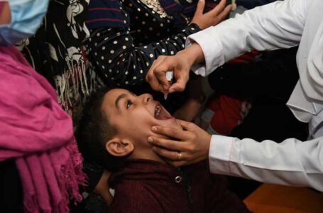 انطلاق الحملة القومية للتطعيم ضد شلل الأطفال