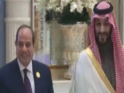 الرئيس السيسي يلتقي محمد بن سلمان للتشاور والتنسيق حول القضايا المشتركة