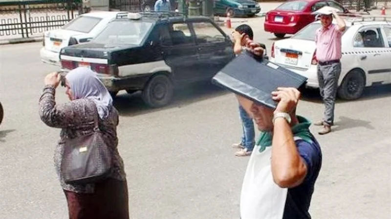 موجة شديدة الحرارة غدًا 
