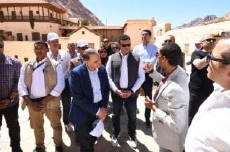 سانت كاترين في ثوب جديد.. وزير الإسكان يتابع خطط تطوير الدير والتجلي الأعظم