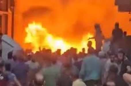 حريق مفاجئ في “حارة اليهود” بالموسكي.. والدفاع المدني يتدخل بسرعة