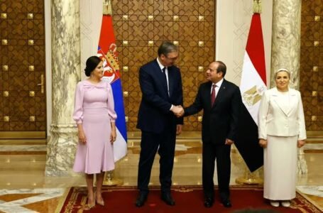 قرينة رئيس صربيا: مصر شريك أساسي ونطمح لتعاون أكبر