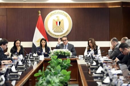 عبدالغفار يترأس اجتماع “التنمية البشرية” ويهنئ العناني على إنجازه الدولي